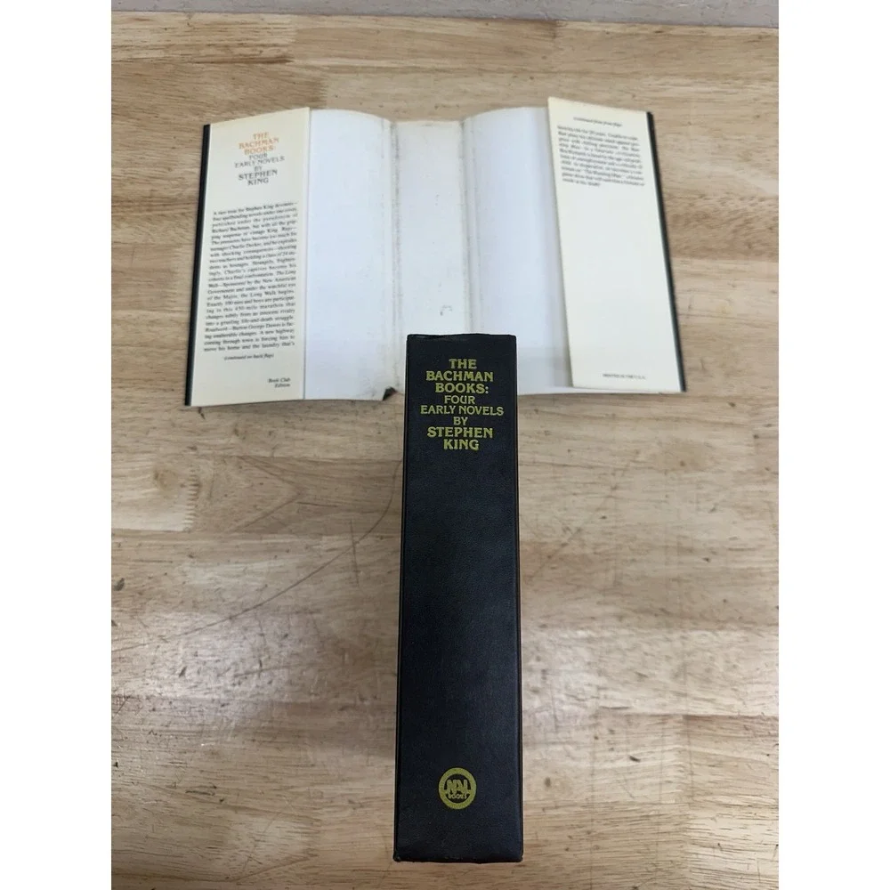 Stephen King The Bachman Books Hardcover HC Book Club Edition 1985  Rage